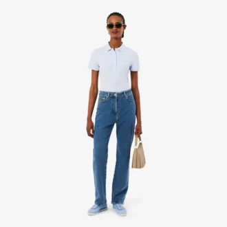 Women’s L.12.D Slim Fit Stretch Mini Piqua Polo