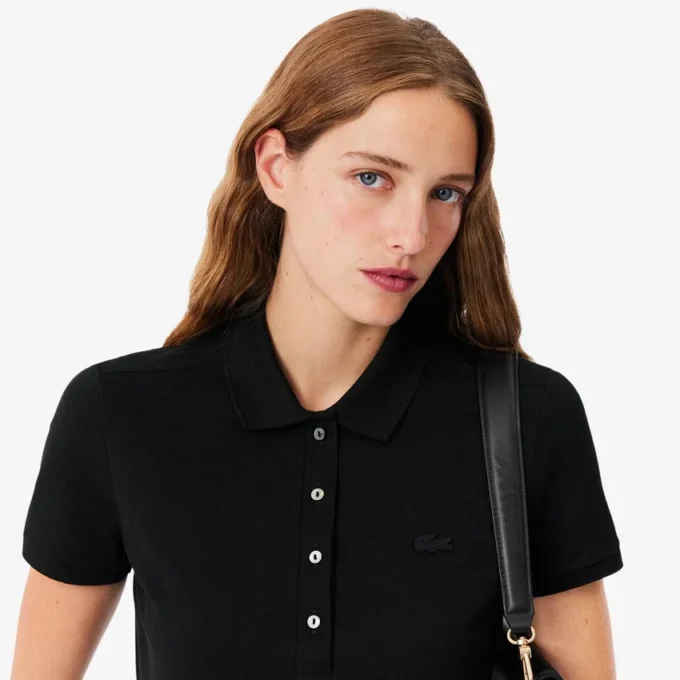 Women’s L.12.D Slim Fit Stretch Mini Piqua Polo