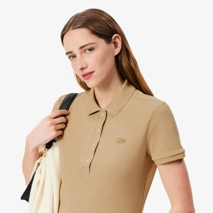 Women’s L.12.D Slim Fit Stretch Mini Piqua Polo