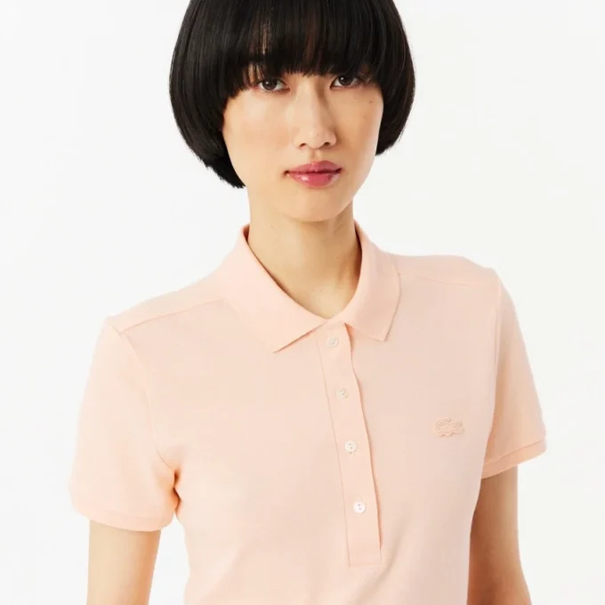 Women’s L.12.D Slim Fit Stretch Mini Piqua Polo