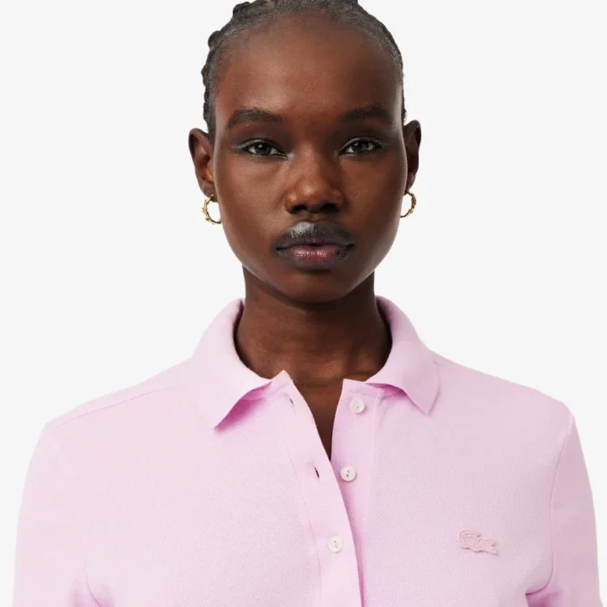 Women’s L.12.D Slim Fit Stretch Mini Piqua Polo