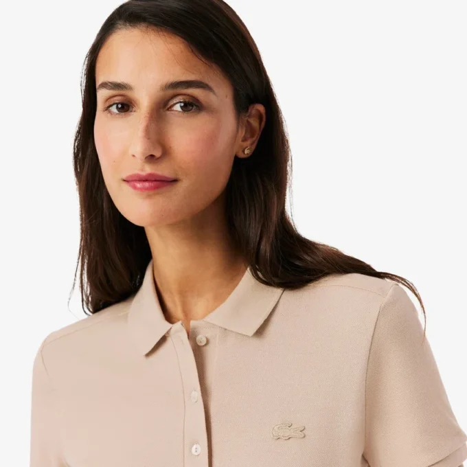 Women’s L.12.D Slim Fit Stretch Mini Piqua Polo