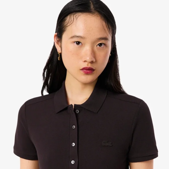 Women’s L.12.D Slim Fit Stretch Mini Piqua Polo