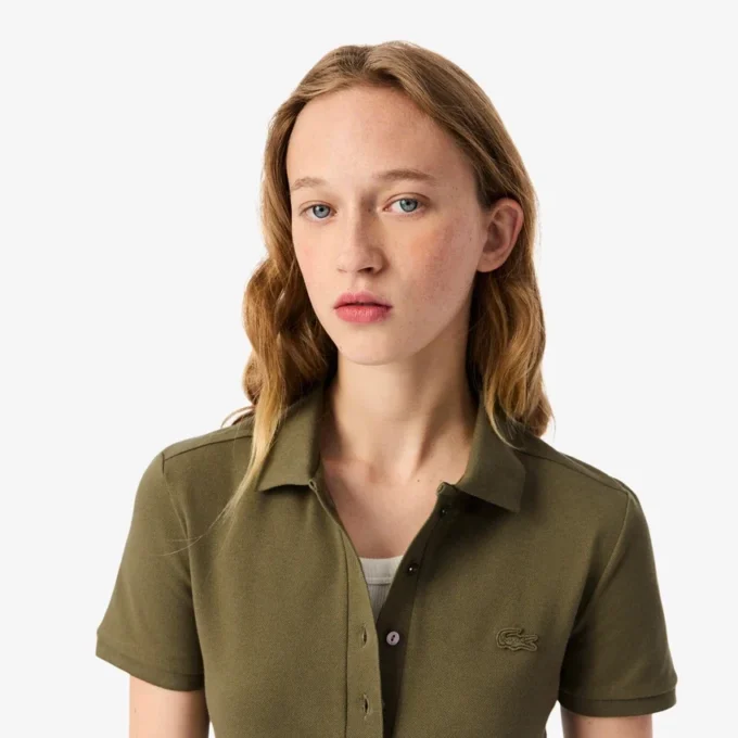 Women’s L.12.D Slim Fit Stretch Mini Piqua Polo