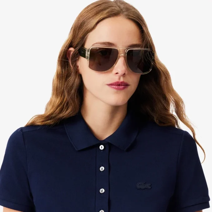 Women’s L.12.D Slim Fit Stretch Mini Piqua Polo