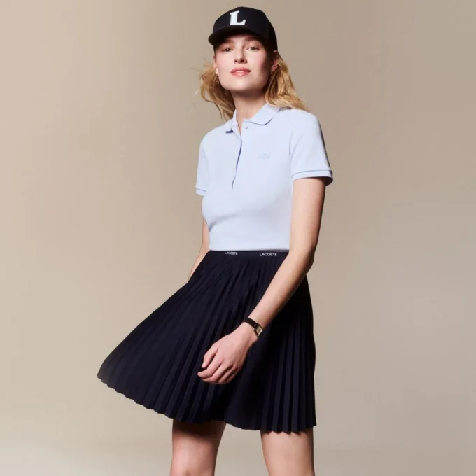 Women’s L.12.D Slim Fit Stretch Mini Piqua Polo
