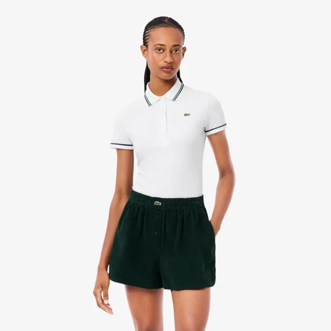 Women’s L.12.D Slim Fit Trim Detail Polo