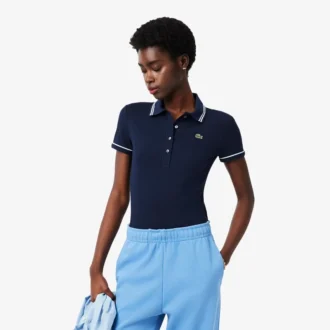 Women’s L.12.D Slim Fit Trim Detail Polo