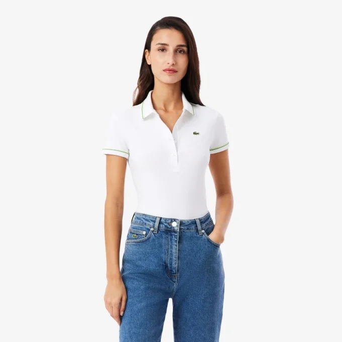 Women’s L.12.D Slim Fit Trim Detail Polo