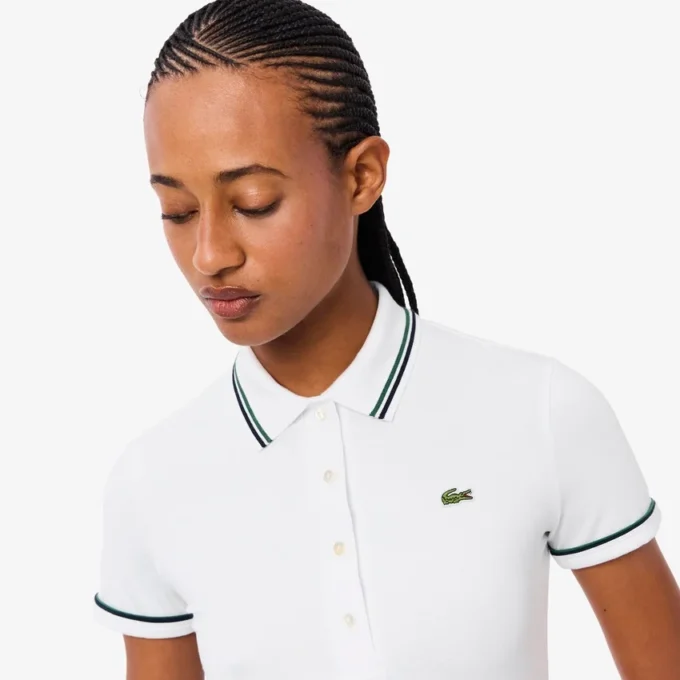Women’s L.12.D Slim Fit Trim Detail Polo
