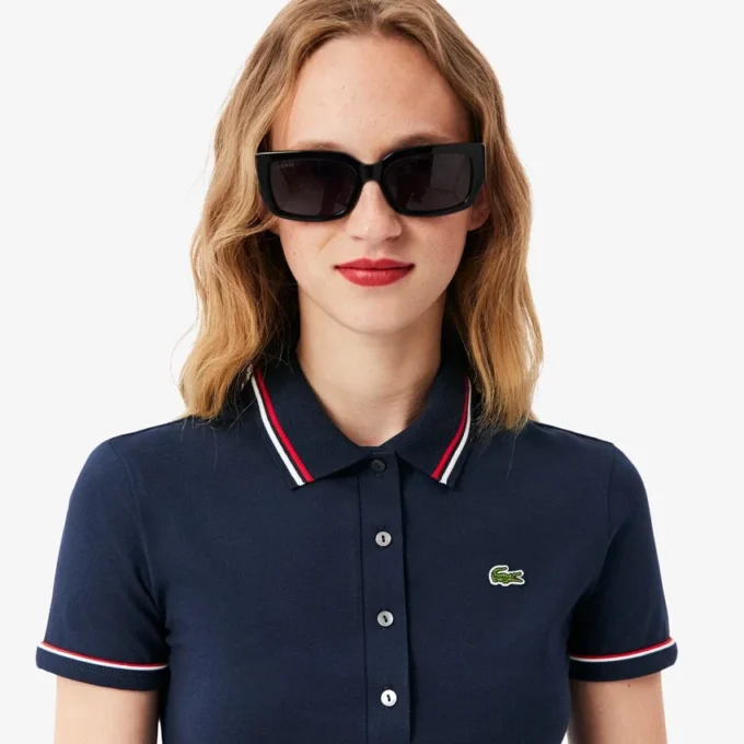 Women’s L.12.D Slim Fit Trim Detail Polo