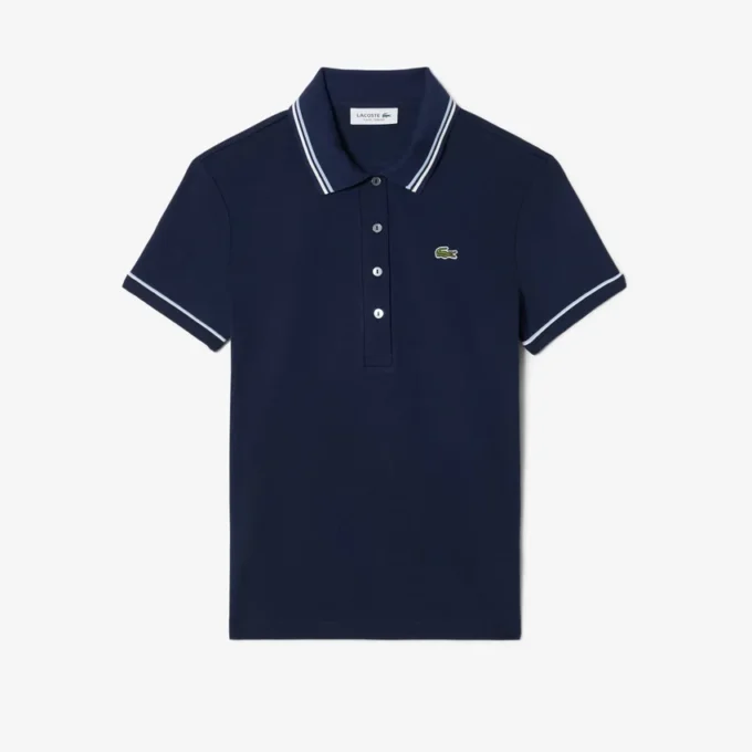 Women’s L.12.D Slim Fit Trim Detail Polo