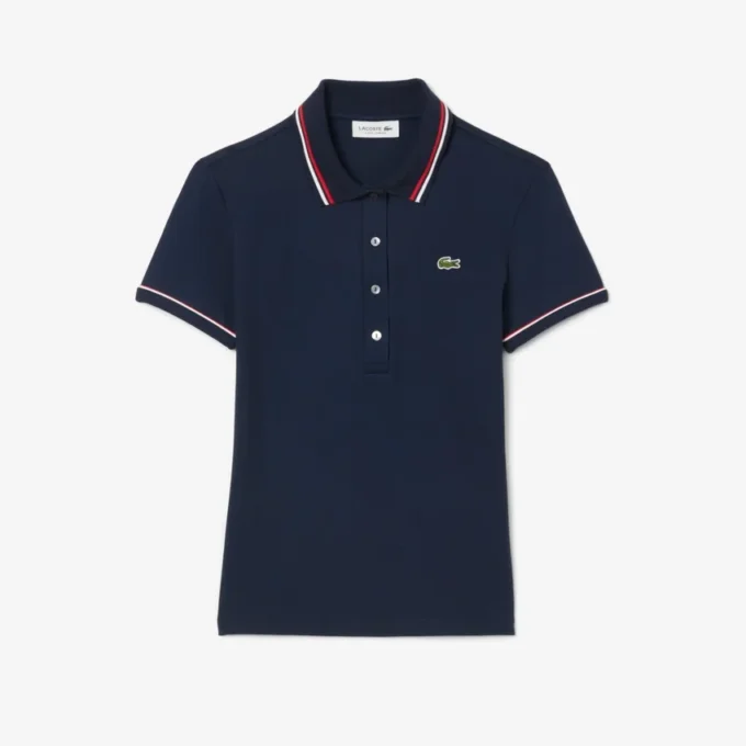 Women’s L.12.D Slim Fit Trim Detail Polo