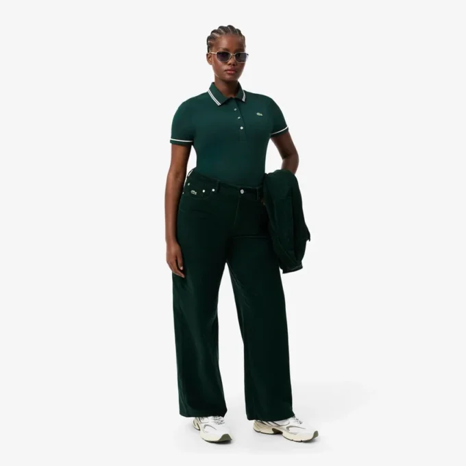 Women’s L.12.D Slim Fit Trim Detail Polo