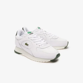 Women’s Linetrack Leather Sneakers
