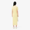 Women’s Long Ribbed Cotton Polo Dress
