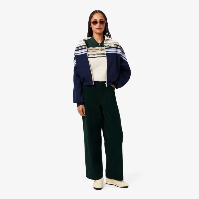 Women’s Made in France Slim Fit Striped Polo