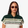 Women’s Made in France Slim Fit Striped Polo