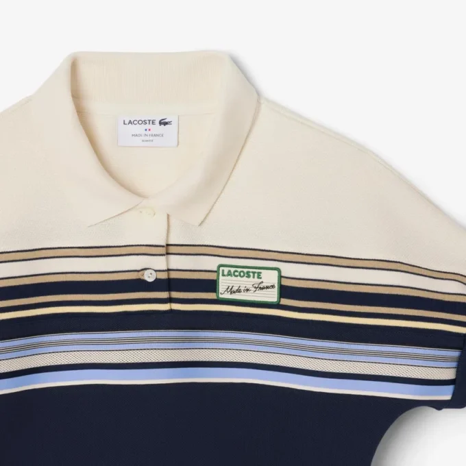 Women’s Made in France Slim Fit Striped Polo