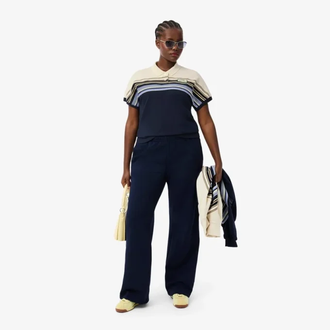 Women’s Made in France Slim Fit Striped Polo