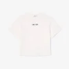 Women’s Oversized Ball Print Cotton T-Shirt