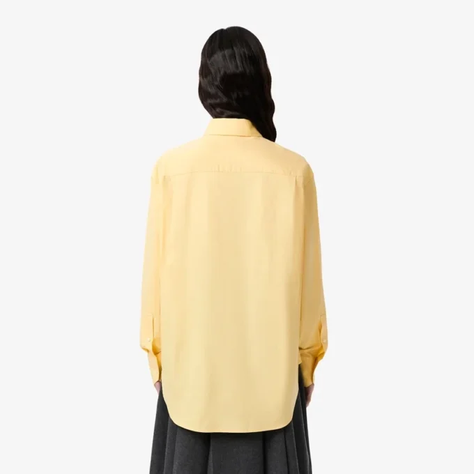 Women’s Oversized Cotton Button Down Shirt