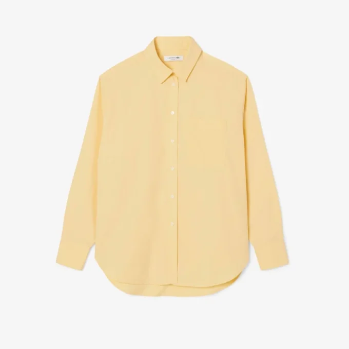 Women’s Oversized Cotton Button Down Shirt