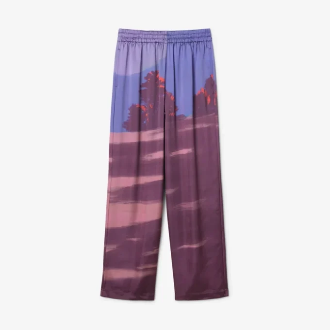Women’s Oversized Landscape Print Pants