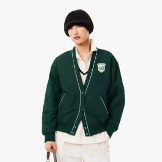 Women’s Oversized Padded Nylon Cardigan