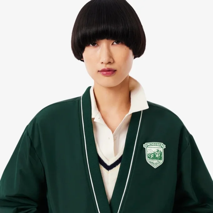 Women’s Oversized Padded Nylon Cardigan