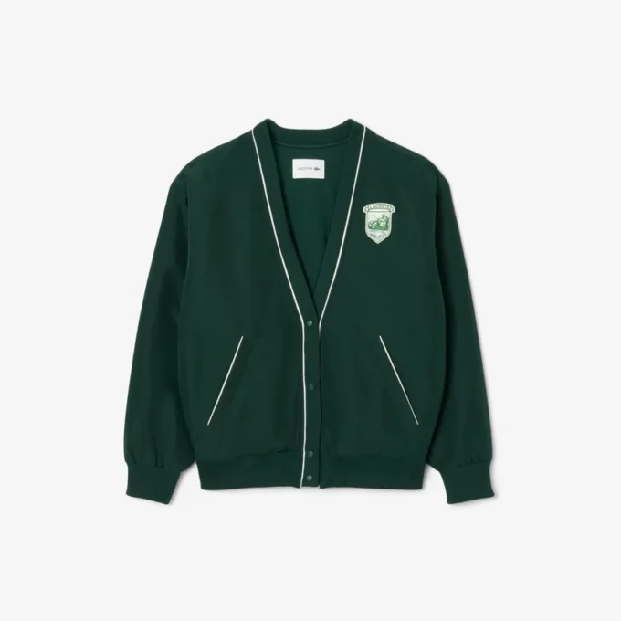 Women’s Oversized Padded Nylon Cardigan