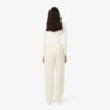 Women’s Oversized Pleated Flannel Pants