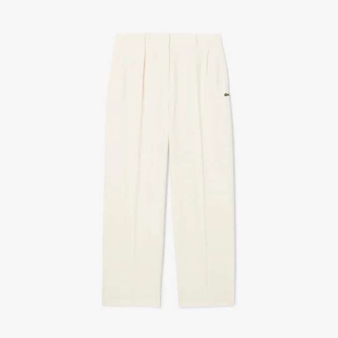 Women’s Oversized Pleated Flannel Pants
