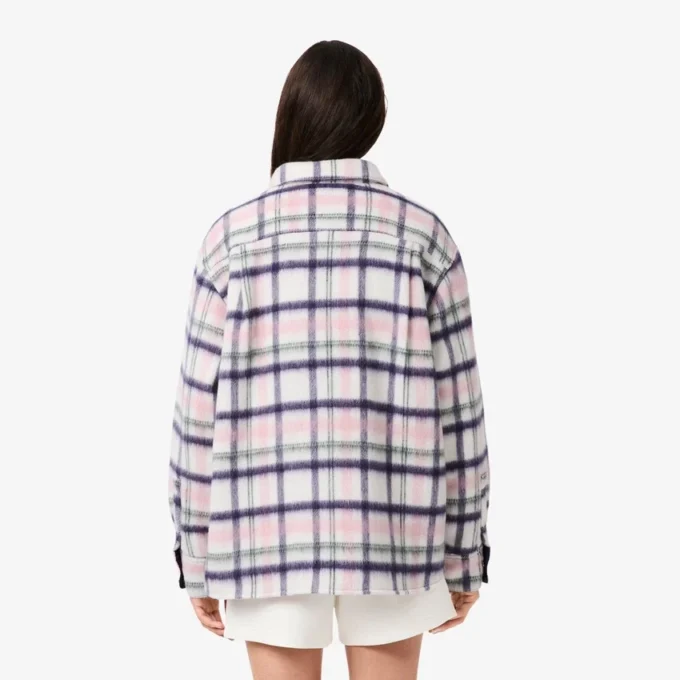 Women’s Oversized Quilted Wool Overshirt