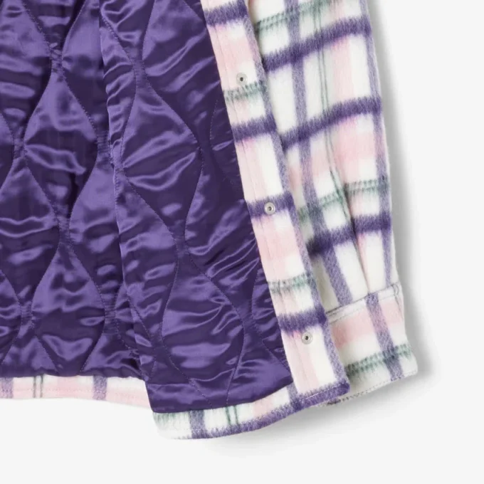 Women’s Oversized Quilted Wool Overshirt