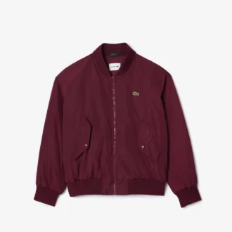 Women’s Oversized Ribbed Cuff Bomber Jacket