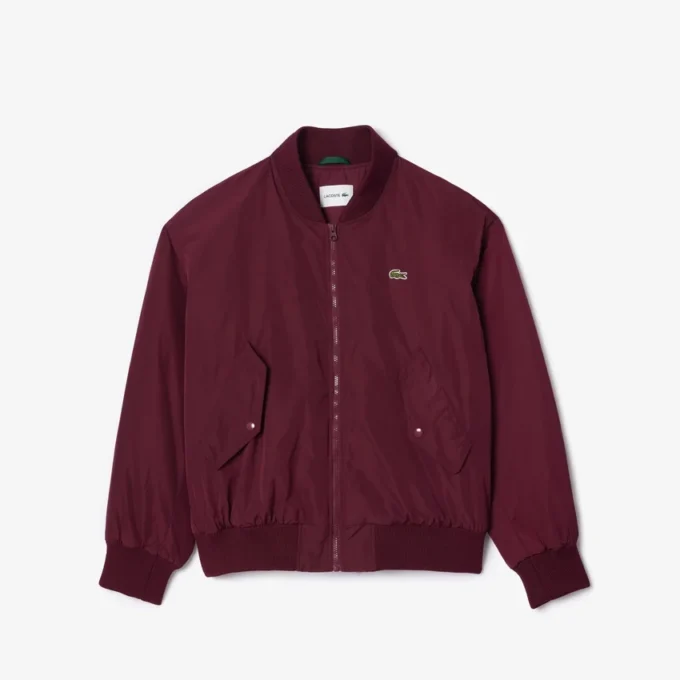 Women’s Oversized Ribbed Cuff Bomber Jacket
