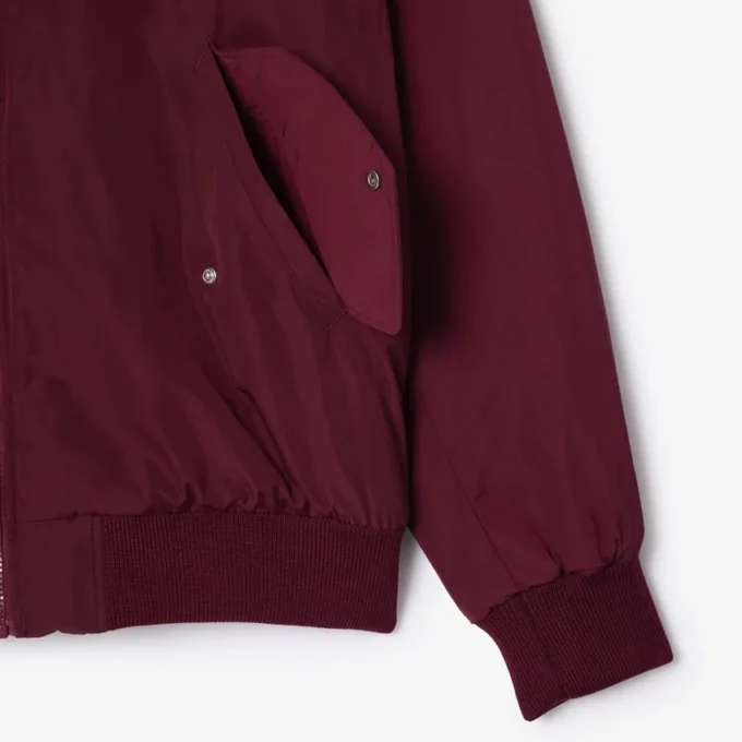 Women’s Oversized Ribbed Cuff Bomber Jacket