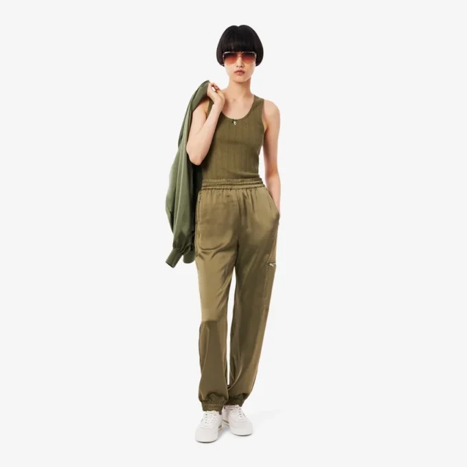 Women’s Oversized Satin Sweatpants