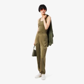 Women’s Oversized Satin Sweatpants