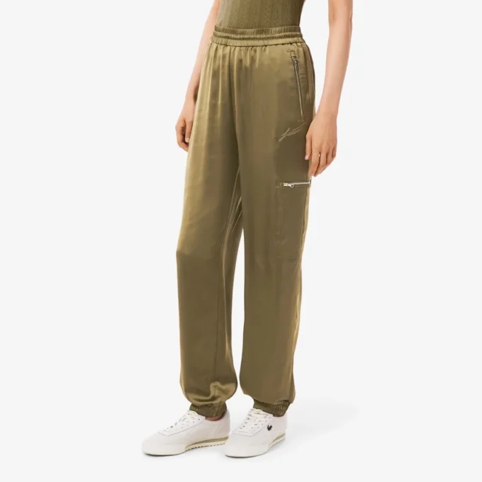 Women’s Oversized Satin Sweatpants