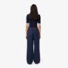 Women’s Oversized Wool Blend Pleated Pants