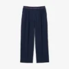 Women’s Oversized Wool Blend Pleated Pants