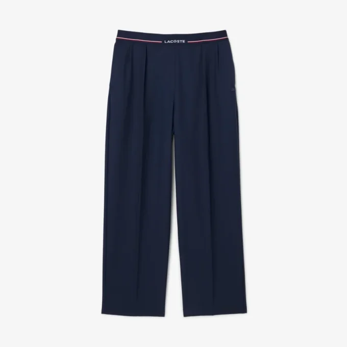 Women’s Oversized Wool Blend Pleated Pants