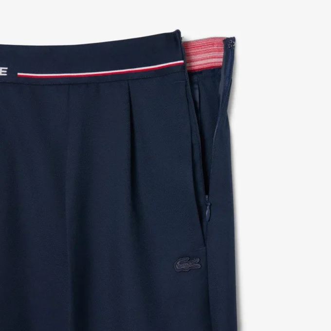 Women’s Oversized Wool Blend Pleated Pants