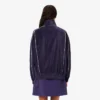 Women’s Oversized Zip-Up Velour Sweatshirt