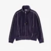 Women’s Oversized Zip-Up Velour Sweatshirt