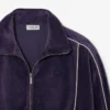 Women’s Oversized Zip-Up Velour Sweatshirt