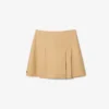 Women’s Pleated Cotton Skirt