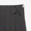 Women’s Pleated Flannel Midi Skirt